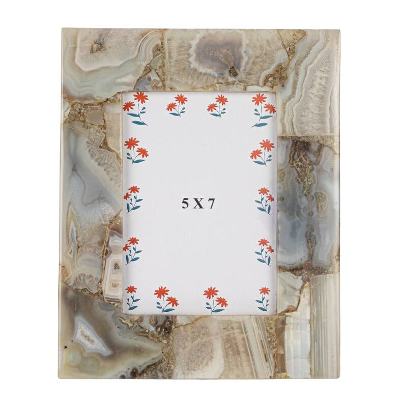 Agate Photo Frame