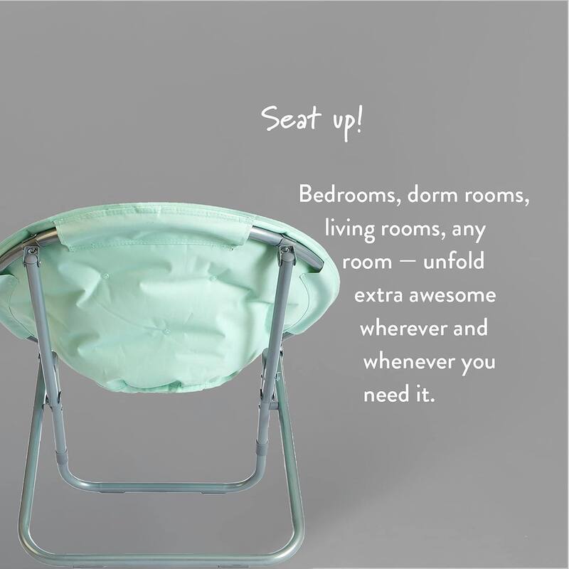 Urban Lifestyle Saucer Chair - 31 W *29.5 H *27 D IN