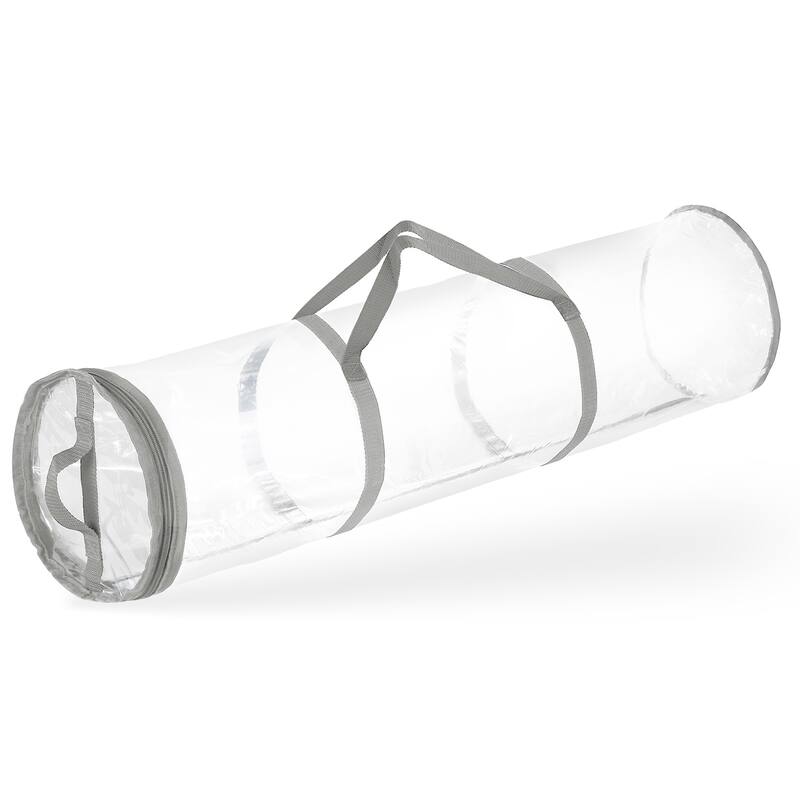 Empyrean Wrapping Paper Storage Container - Small - Pack of 2 - Silver