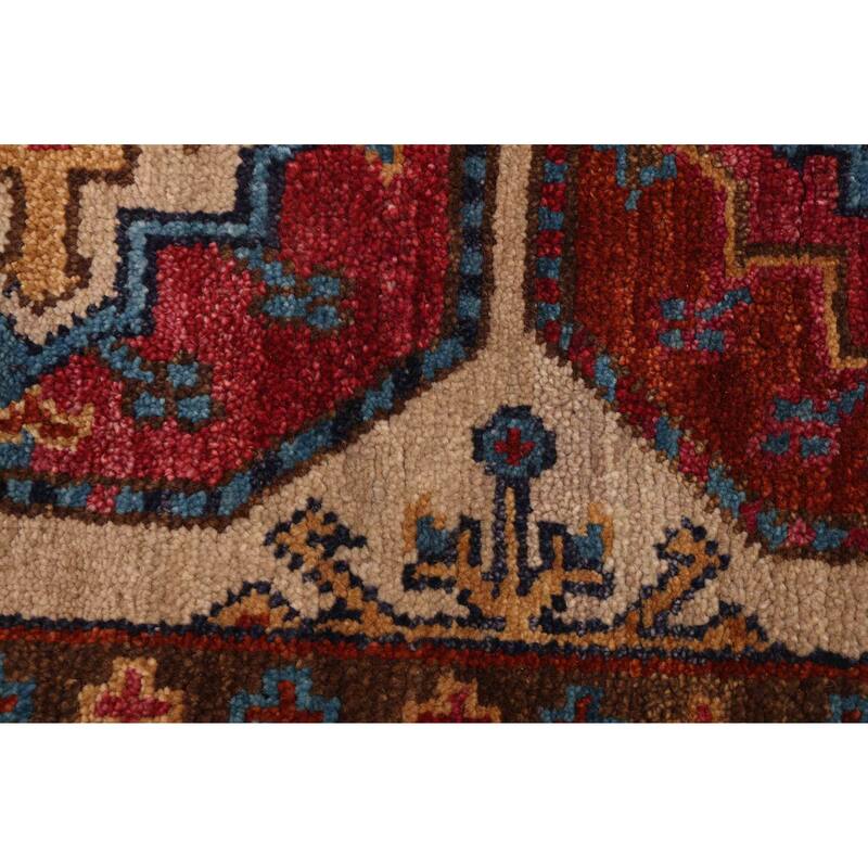 ECARPETGALLERY Hand-knotted Jules Serapi Beige Wool Rug - 8'0 x 10'2