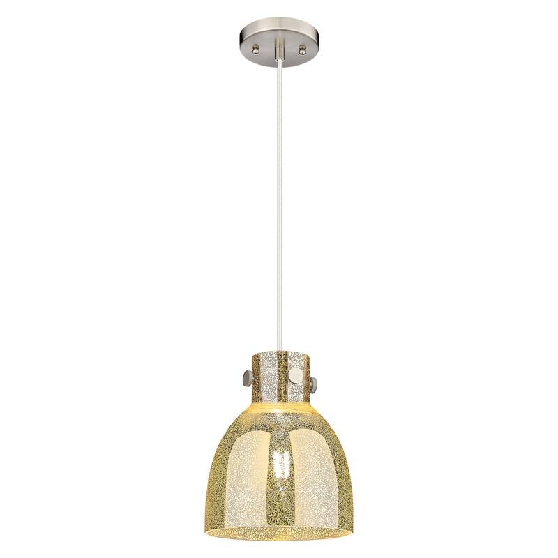 Innovations Lighting 410-1PS-G412-8ME Newton Bell 8" Wide Cord Hung