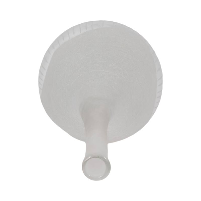 Frosted Flower Glass Vase - Elegant Sculptural Vase for Home Decor