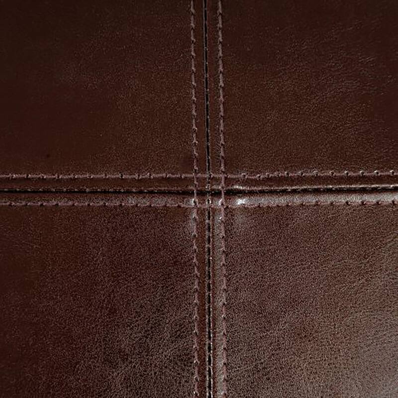 Leather Dining Chairs Set of 2 Upholstered Cushion Sturdy Wood Frame