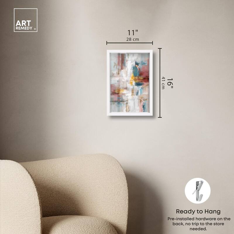 Warmth and cool III Shadowbox by Art Remedy