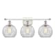 Option Clear / White and Polished Chrome