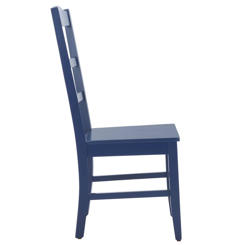 SAFAVIEH HOME Svetlana Ladder Back Side Chair - 18"W x 21"D x 40"H