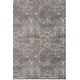 preview thumbnail 53 of 53, Nourison Damask Distressed Contemporary Area Rug 6' x 9' - Dark Grey - Runner/Rectangle