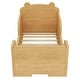 preview thumbnail 27 of 32, Toddler Floor Bed Frame, Cot Bed for Boys and Girls Ages 3-6, Bear Shape Toddler Bed