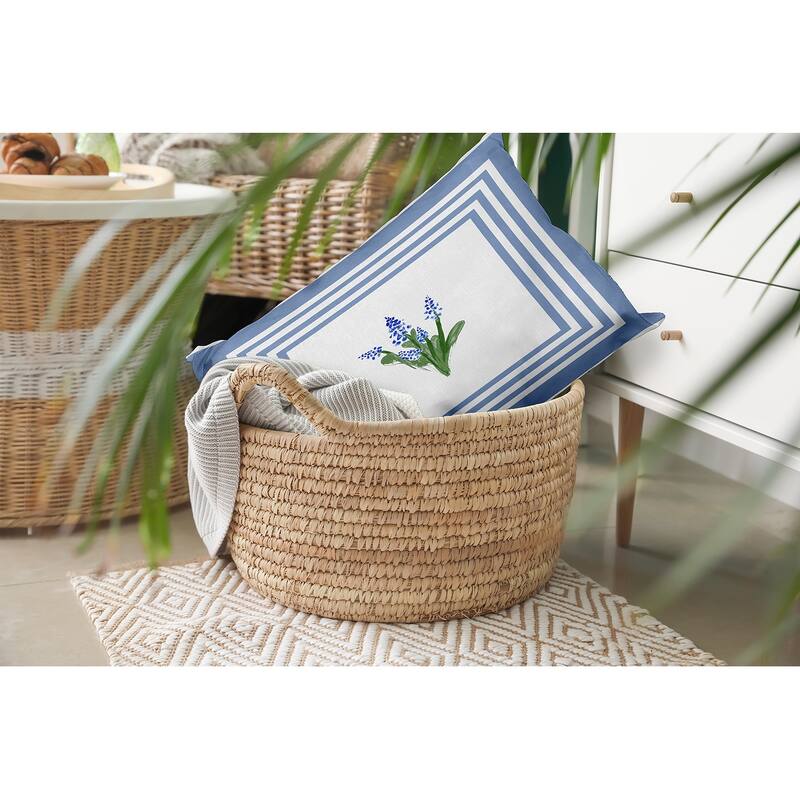 Framed Bouquets Decorative Throw Pillow