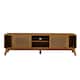 Option 67.9"Light Walnut-Stand for 75" TV