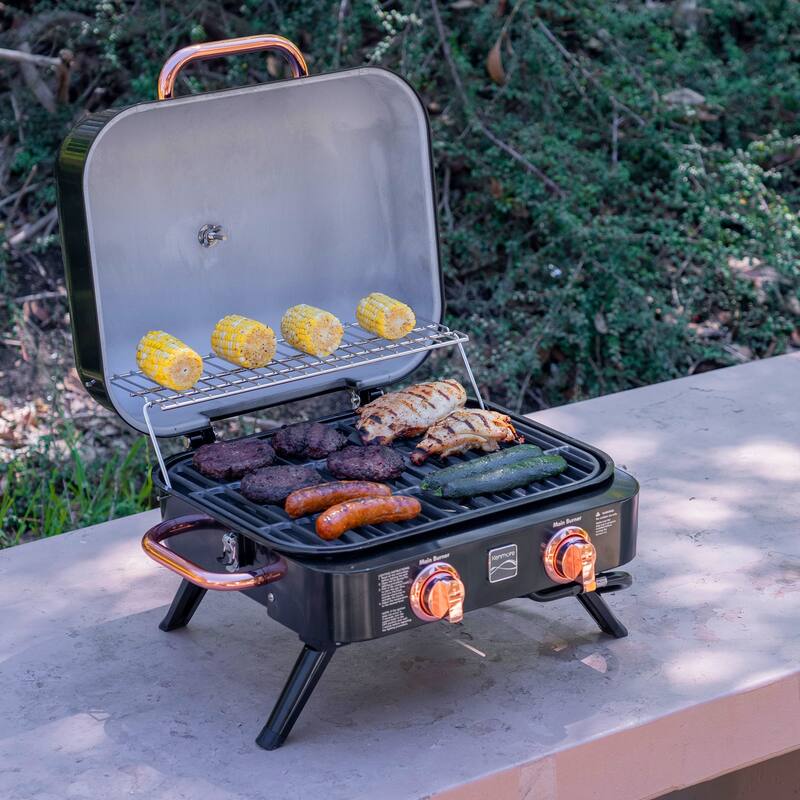 Kenmore 2-Burner Retro Portable Gas Grill