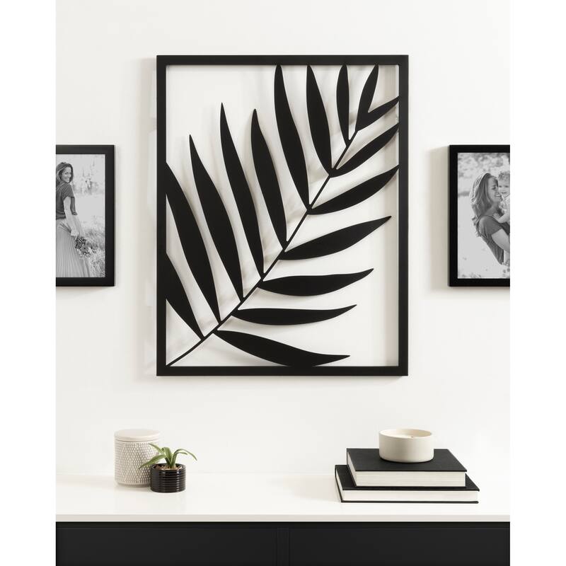 Kate and Laurel Malak Metal Framed Wall Art
