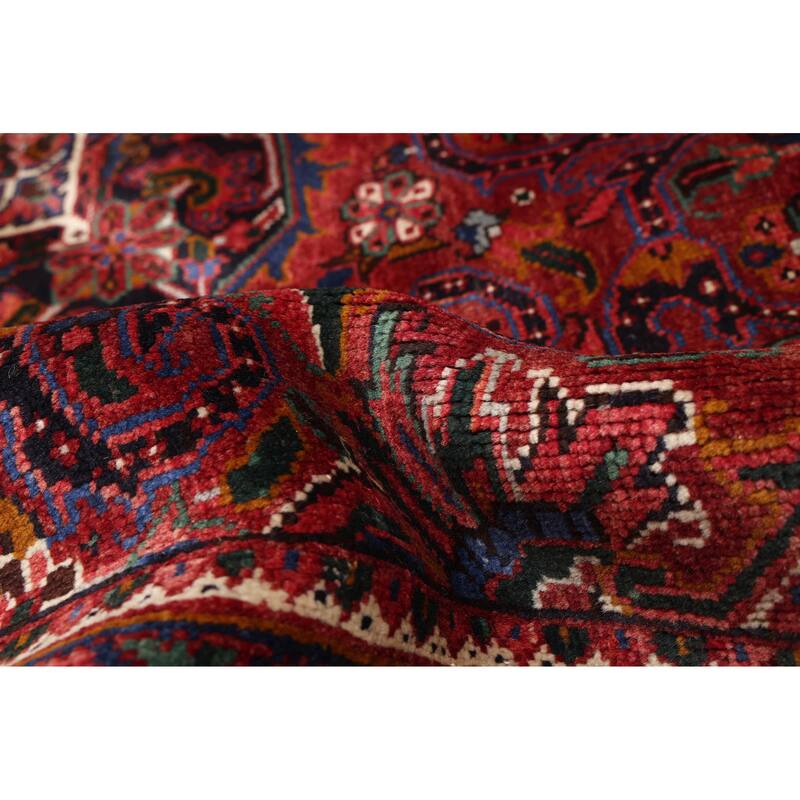 ECARPETGALLERY Hand-knotted Sarabi Dark Red Wool Rug - 6'9 x 9'6