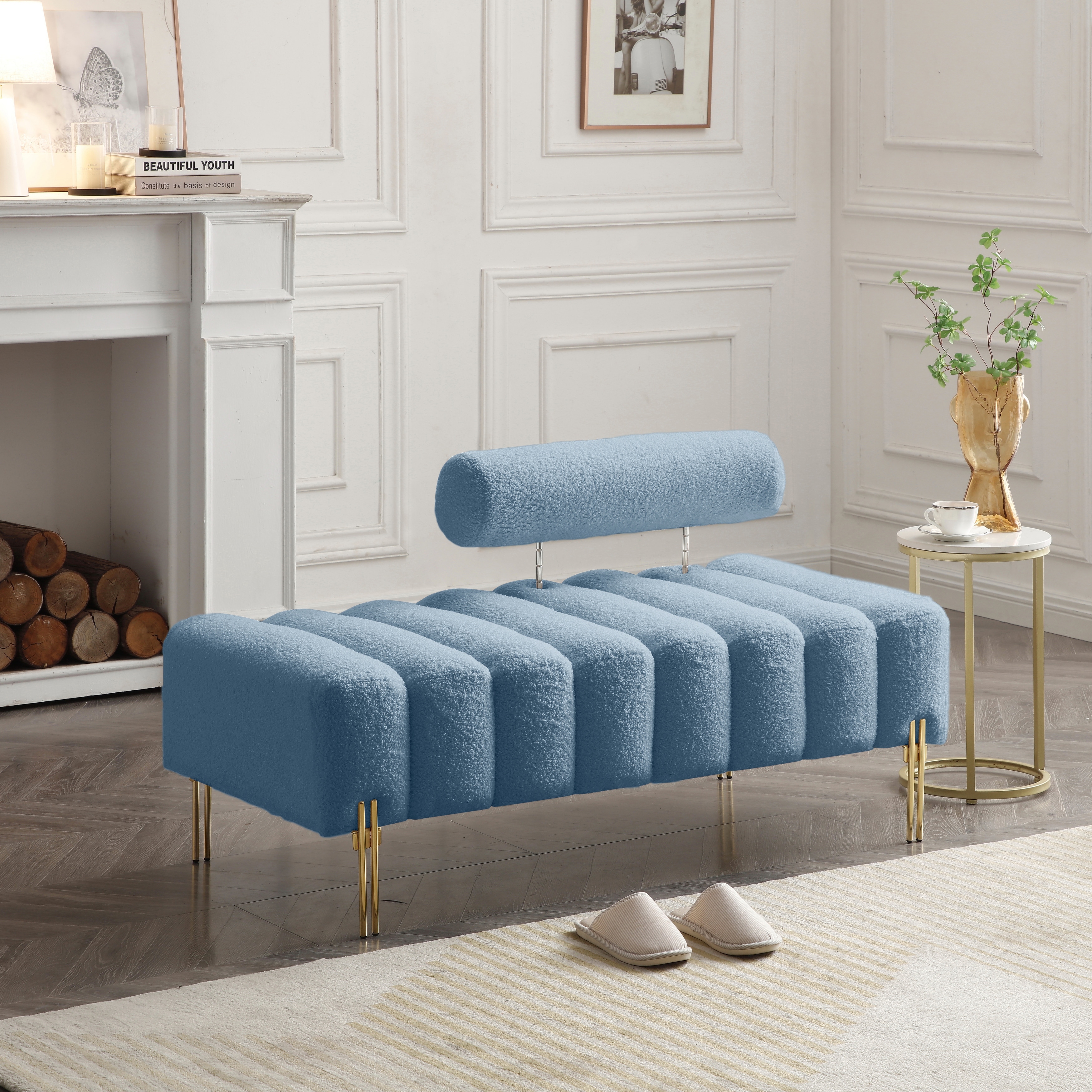 End of bed chaise lounge sales