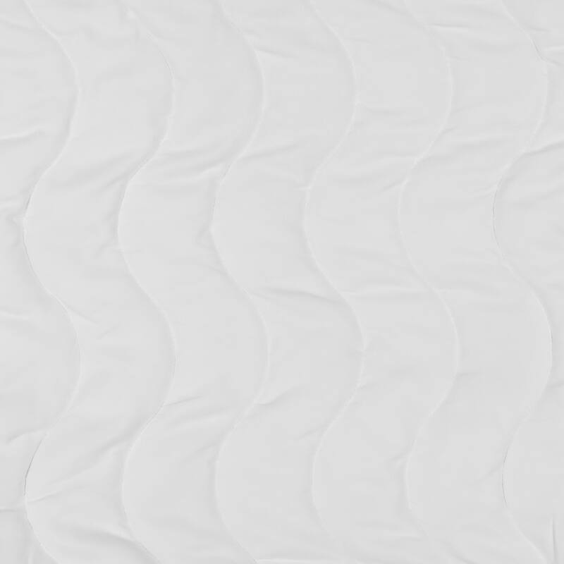 Serta Air Dry Basic Comfort Mattress Pad - White