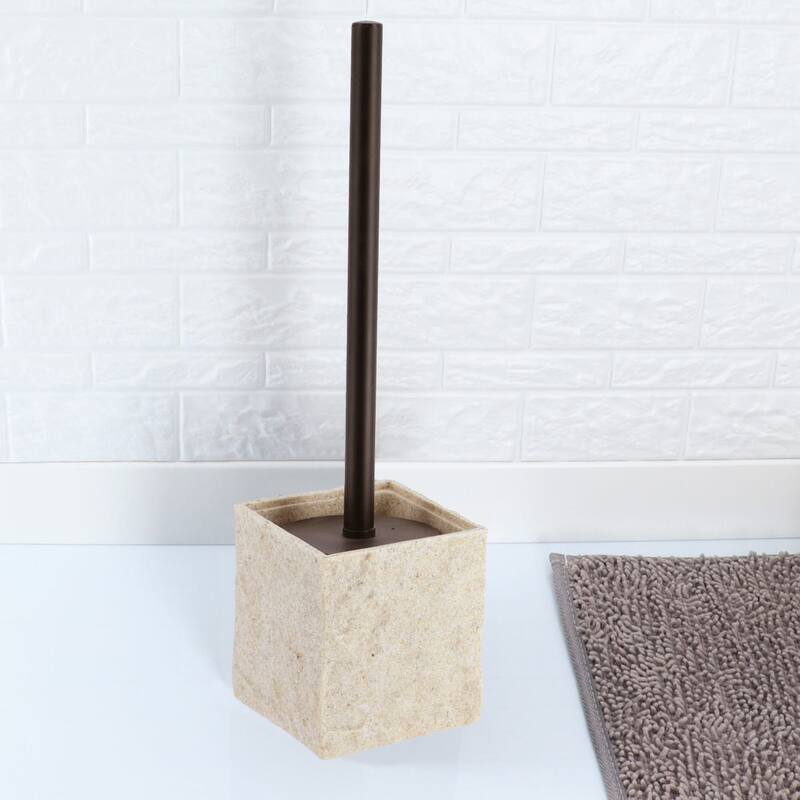 Collection Stone Effect Bath Accessory Set-4 pieces