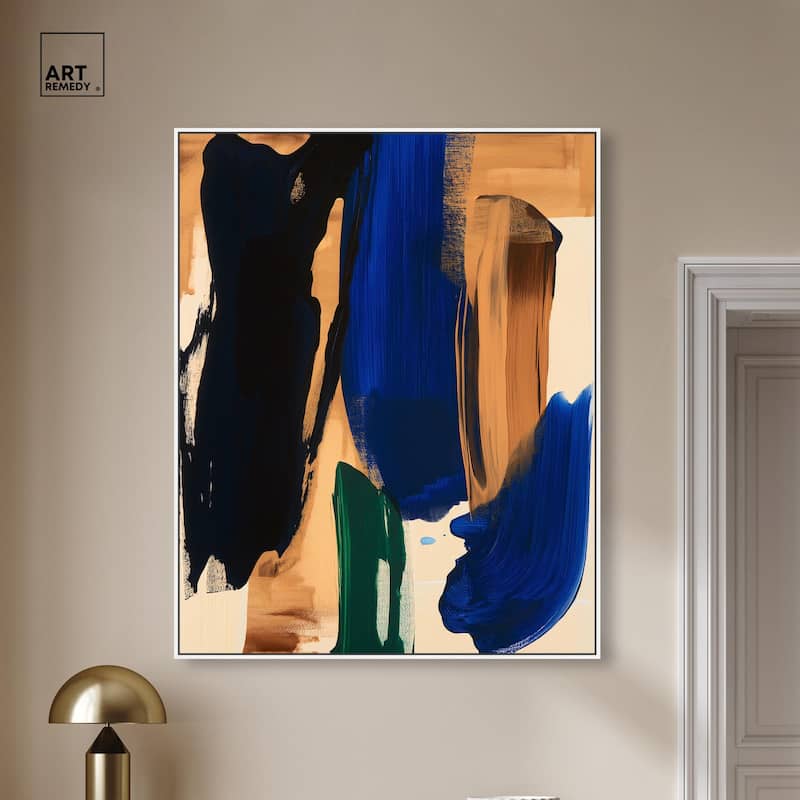 Ochre Odyssey Canvas by Art Remedy