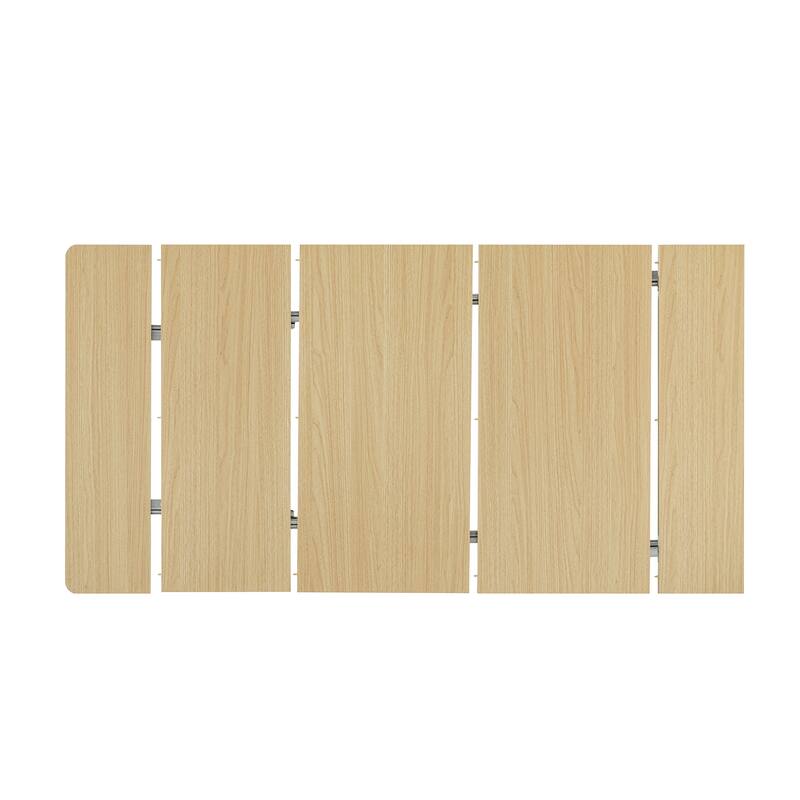 Extendable Dining Table with Removable Leaves, Rolling Kitchen Island with Power Outlet, Sideboard Cabinet with Storage