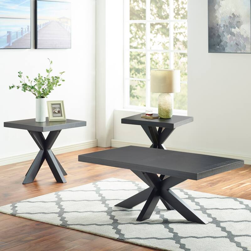 Steve Silver Harmony Ebony Finish Coffee Table