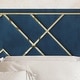 preview thumbnail 8 of 24, CraftPorch 3 Piece Bedroom Nightstands Set Velvet Upholstered Bed