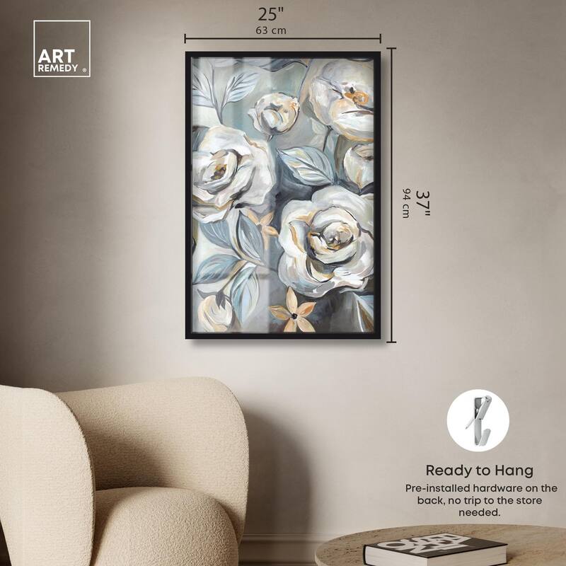 Grey Delight Shadowbox by Art Remedy
