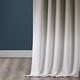 preview thumbnail 36 of 62, Exclusive Fabrics Ombre Faux Linen Light Filtering Curtains (1 Panel) - Lightweight Elegance, Natural Light Enhancement