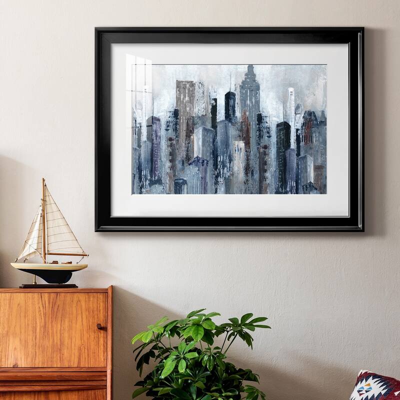 City Mood Premium Framed Print - Ready to Hang