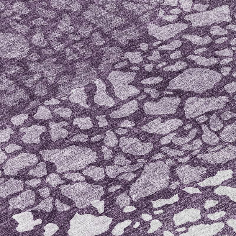 Machine Washable Indoor/ Outdoor Chantille Modern Mosaic Rug