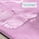 preview thumbnail 65 of 153, Empyrean Ultra Soft Plush Bathroom Rug - Non-Slip, Velvet, Memory Foam Bath Mat - Set of 2