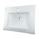 preview thumbnail 13 of 13, Luke White Porcelain Rectangular Drop-in Sink Self-Rimming with Overflow