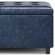 preview thumbnail 95 of 128, WYNDENHALL Essex 34-in. Wide Rectangular Storage Ottoman