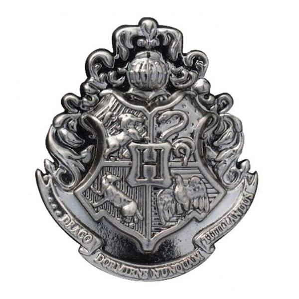 Shop Harry Potter Hogwarts School Crest Pewter Lapel Pin Overstock 27883928