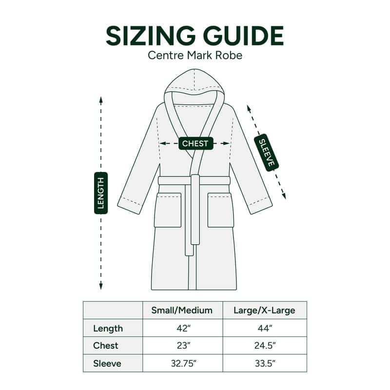 Lacoste Centre Mark Cotton Jacquard Stripe Unisex Bathrobe
