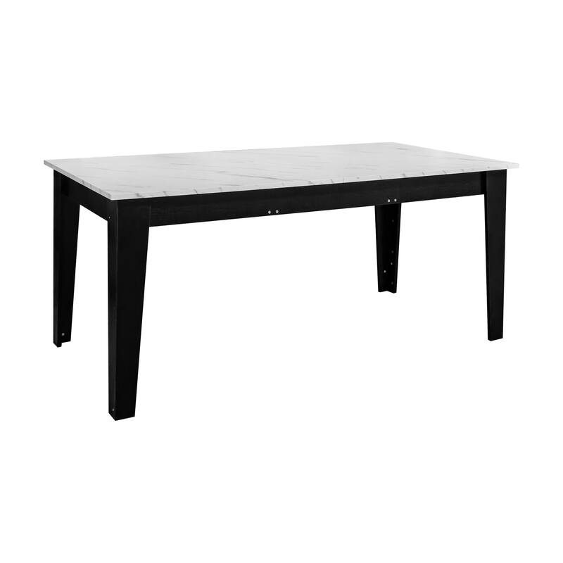 Dining Table, 106.3 in Large Extendable Kitchen Table