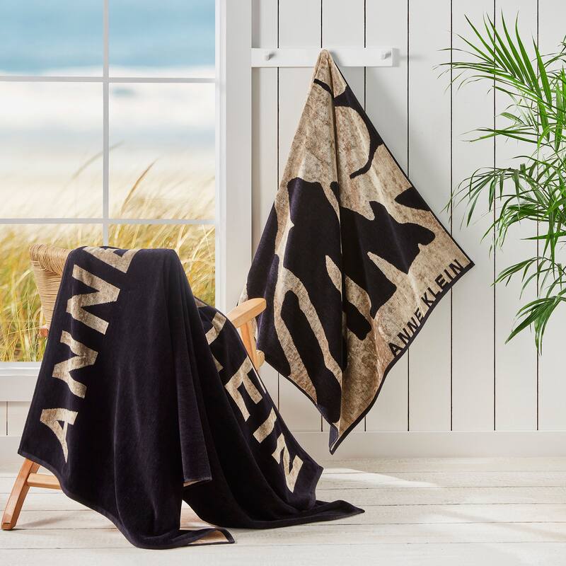 Anne Klein Beach Towel 36x68