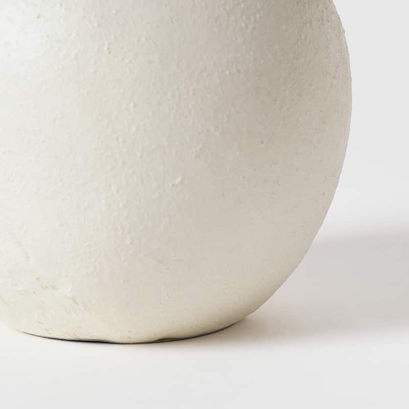 Cream White Fruit Table Top Apple And Pear, Set of 2