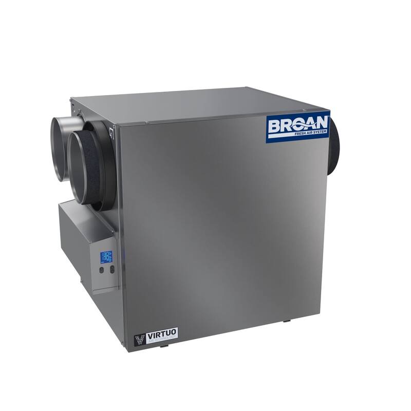 Broan B150H75NS AI 140 CFM Wall or Ceiling Mounted Heat Recovery - Black
