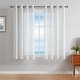 preview thumbnail 39 of 43, Nautica Cordelia Crushed Sheer Grommet Window Curtain Wide Panel Pair