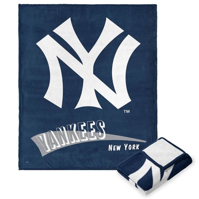 MLB CC Throwback Silk Touch Throw Blanket - 50" x 60" - NY Yankees