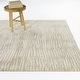 preview thumbnail 1 of 3, Beaudry Organic Modern Area Rug 5'3" x 7' - Cream/Beige