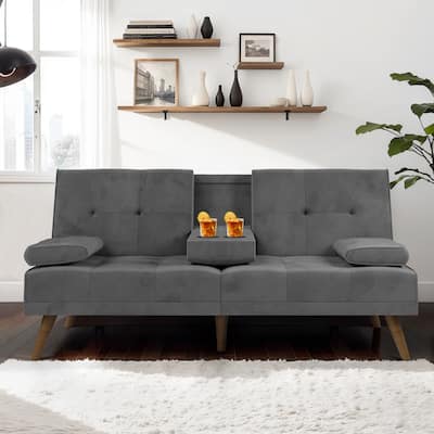 Futzca Futon Couch Sofa Bed, Small Sleeper Sofa Chair Loveseat