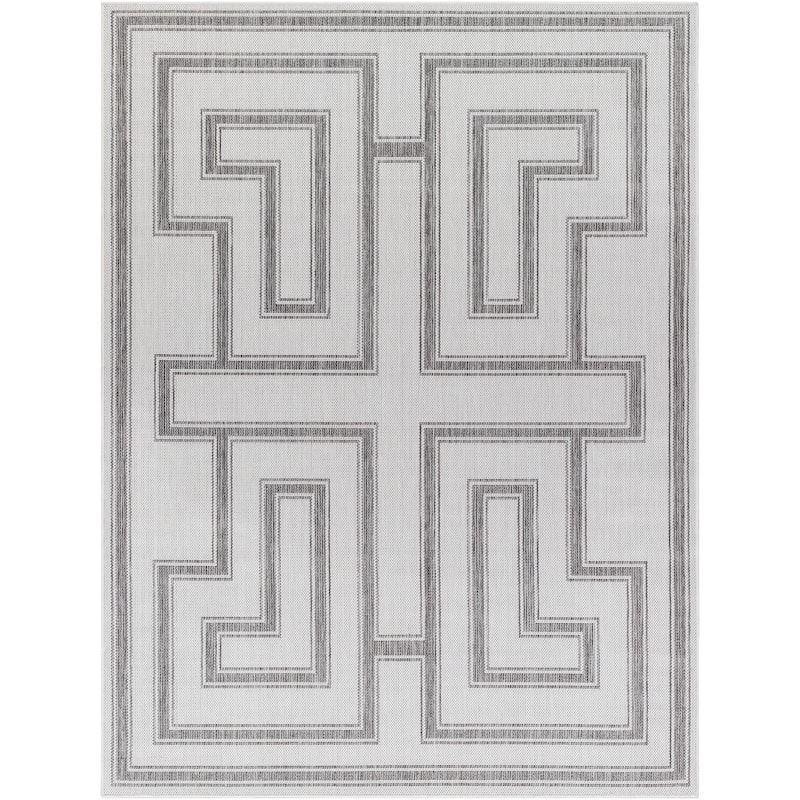 Livabliss Shuppo Indoor/ Outdoor Scrollwork Area Rug