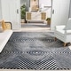 preview thumbnail 2 of 30, SAFAVIEH Handmade Ebony Dyrfinna Modern Wool Rug