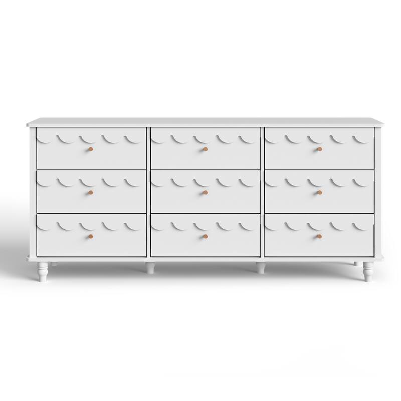 9 Drawers Chest Of Dresser Storage Tower Cabinet Bedroom Organizer