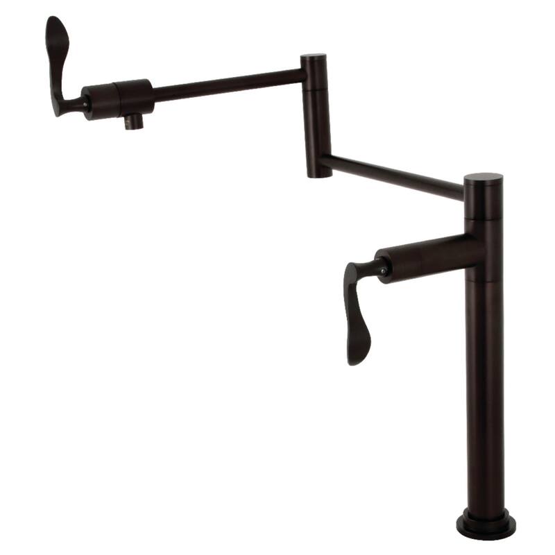 Kingston Brass KS470.CFL Century 3 GPM Single Hole Pot Filler with
