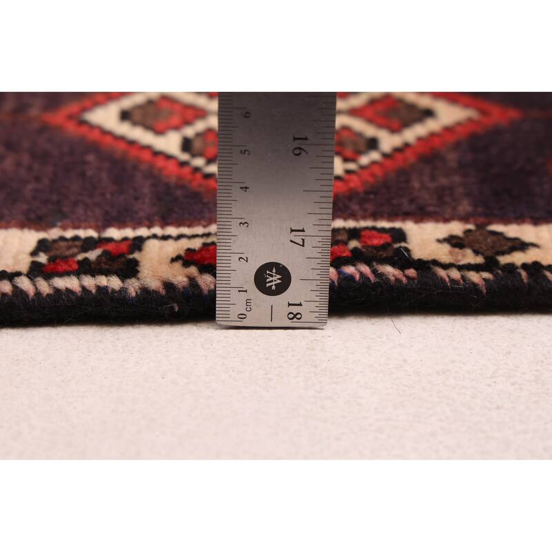 ECARPETGALLERY Hand-knotted Kayseri Vintage Red Wool Rug - 6'8 x 9'11