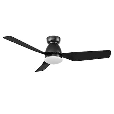 Nantes 44-inch Indoor Smart Ceiling Fan, Dimmable LED Light Kit and Remote, Works with Alexa/Google Home/Siri - N/A