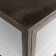 preview thumbnail 19 of 47, Arelius Light Brown w/ Black Metal Base 4 Door Glass Cabinet Sideboard - 70.0L x 18.0W x 32.0H
