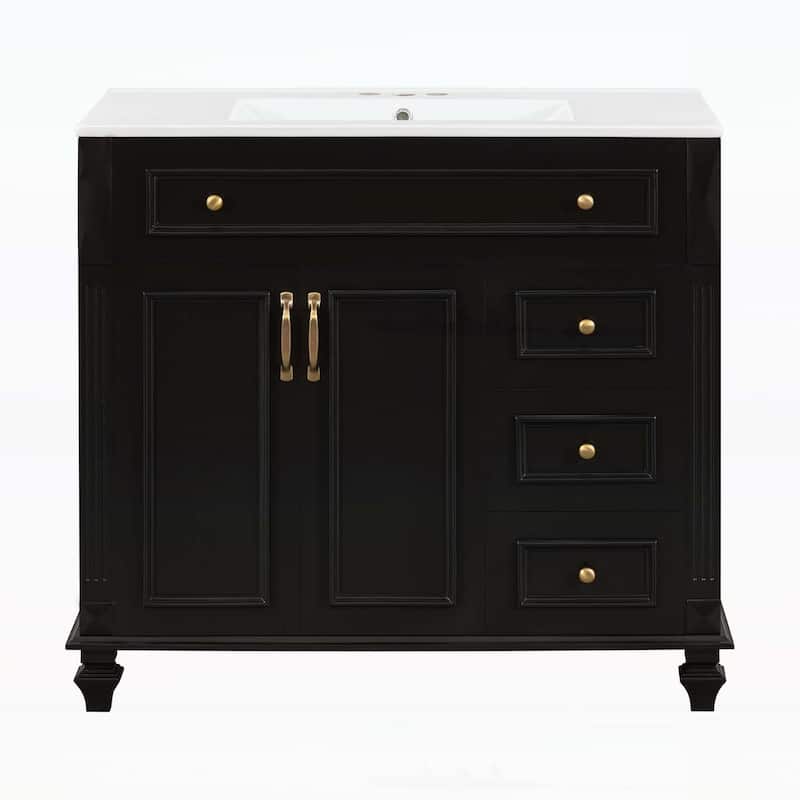 36" Bathroom Vanity with Sink