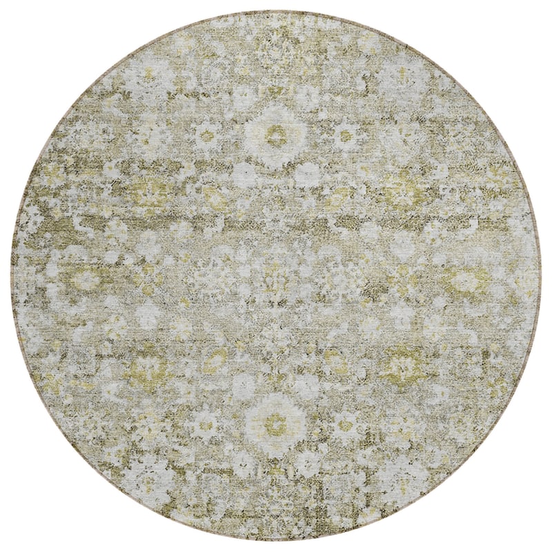 HomeRoots Oriental Traditional Rectangle Outdoor Rug